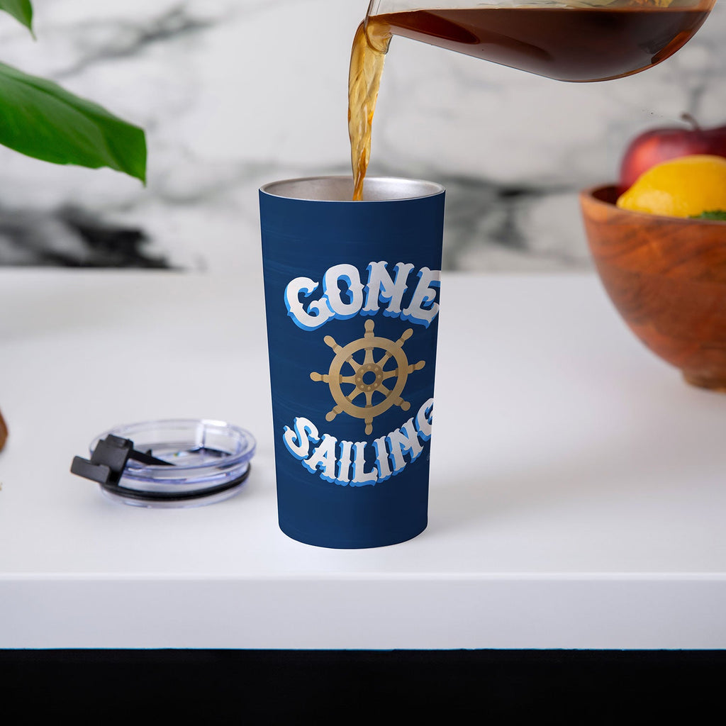 Seta Zakian Gone Sailing Travel Mug