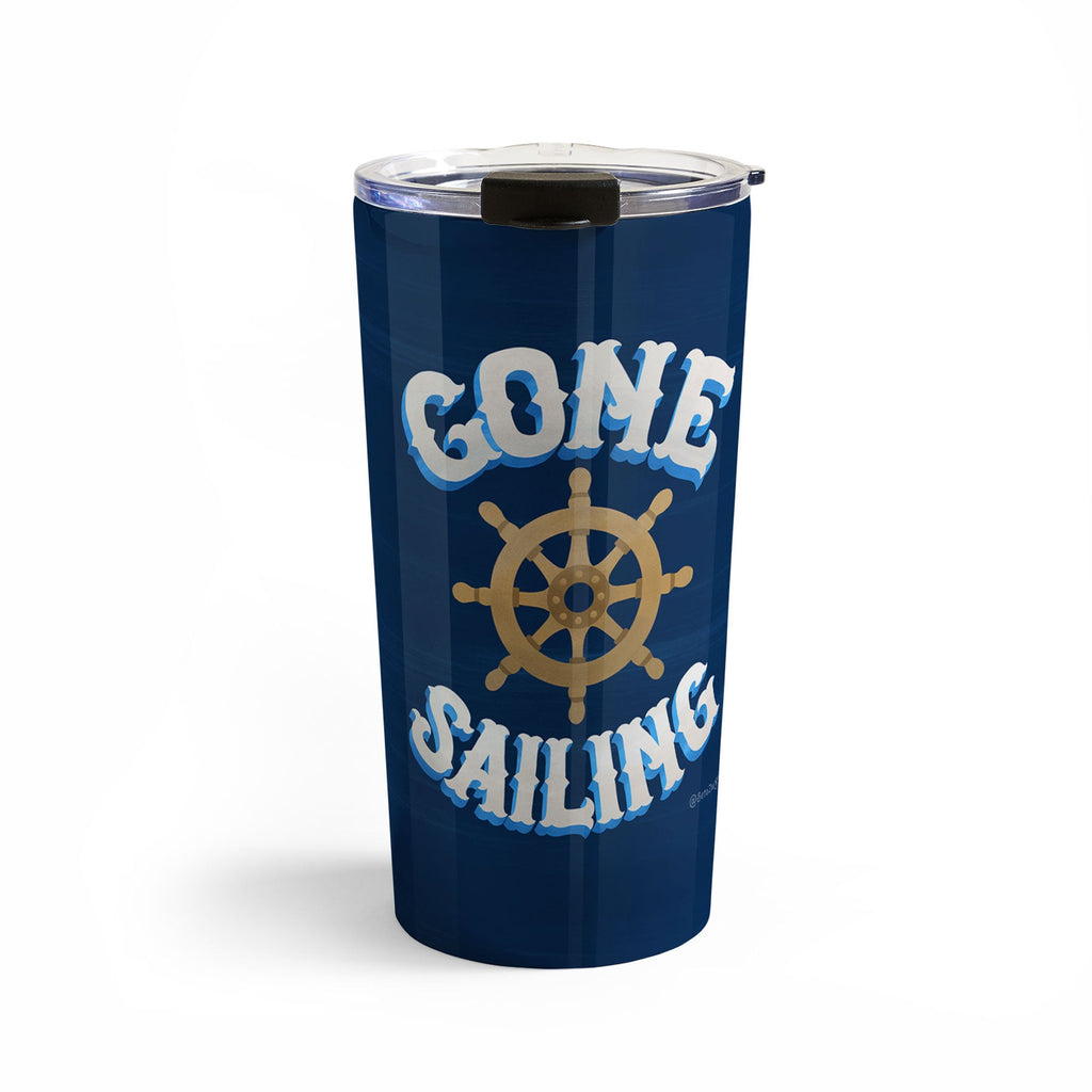 Seta Zakian Gone Sailing Travel Mug