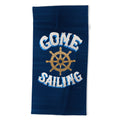 Seta Zakian Gone Sailing Beach Towel