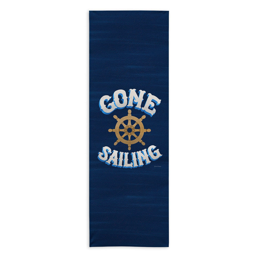 Seta Zakian Gone Sailing Yoga Towel