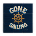 Seta Zakian Gone Sailing Wood Wall Mural