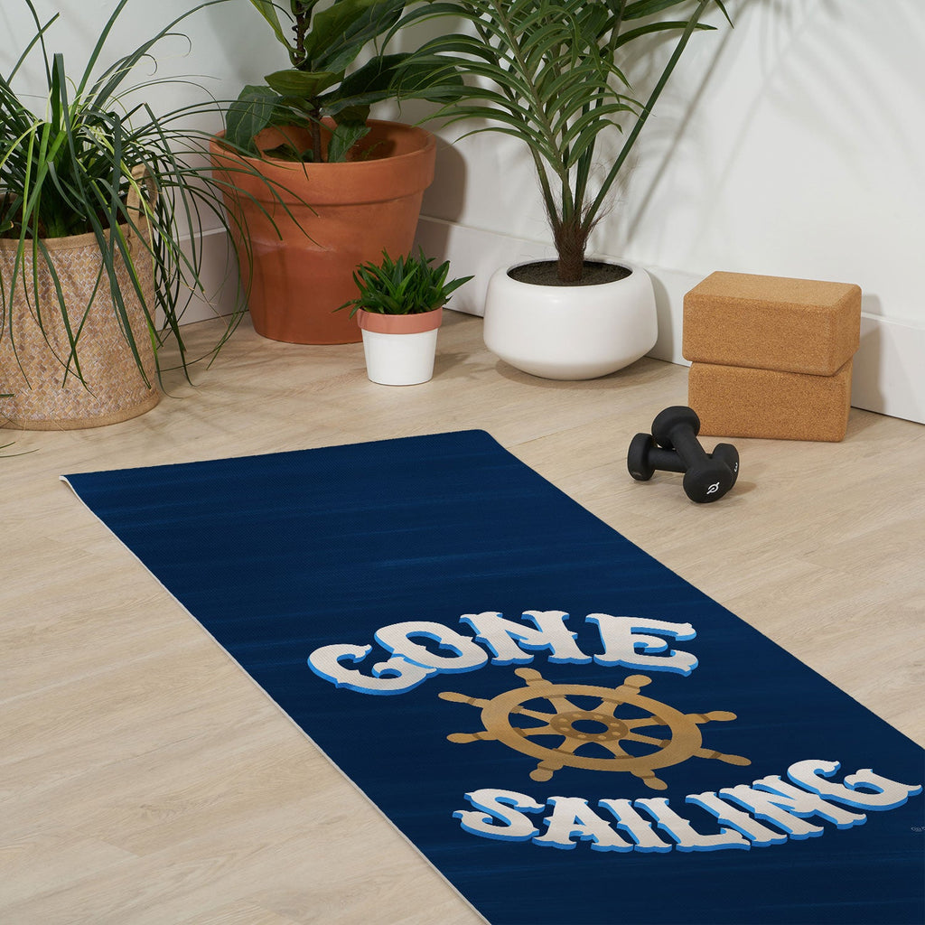 Seta Zakian Gone Sailing Yoga Mat