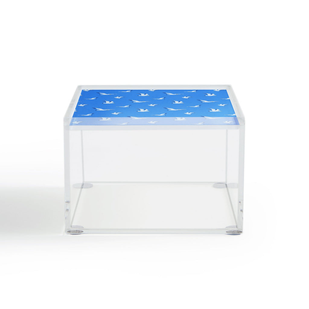 Seta Zakian Seagulls pattern Acrylic Box