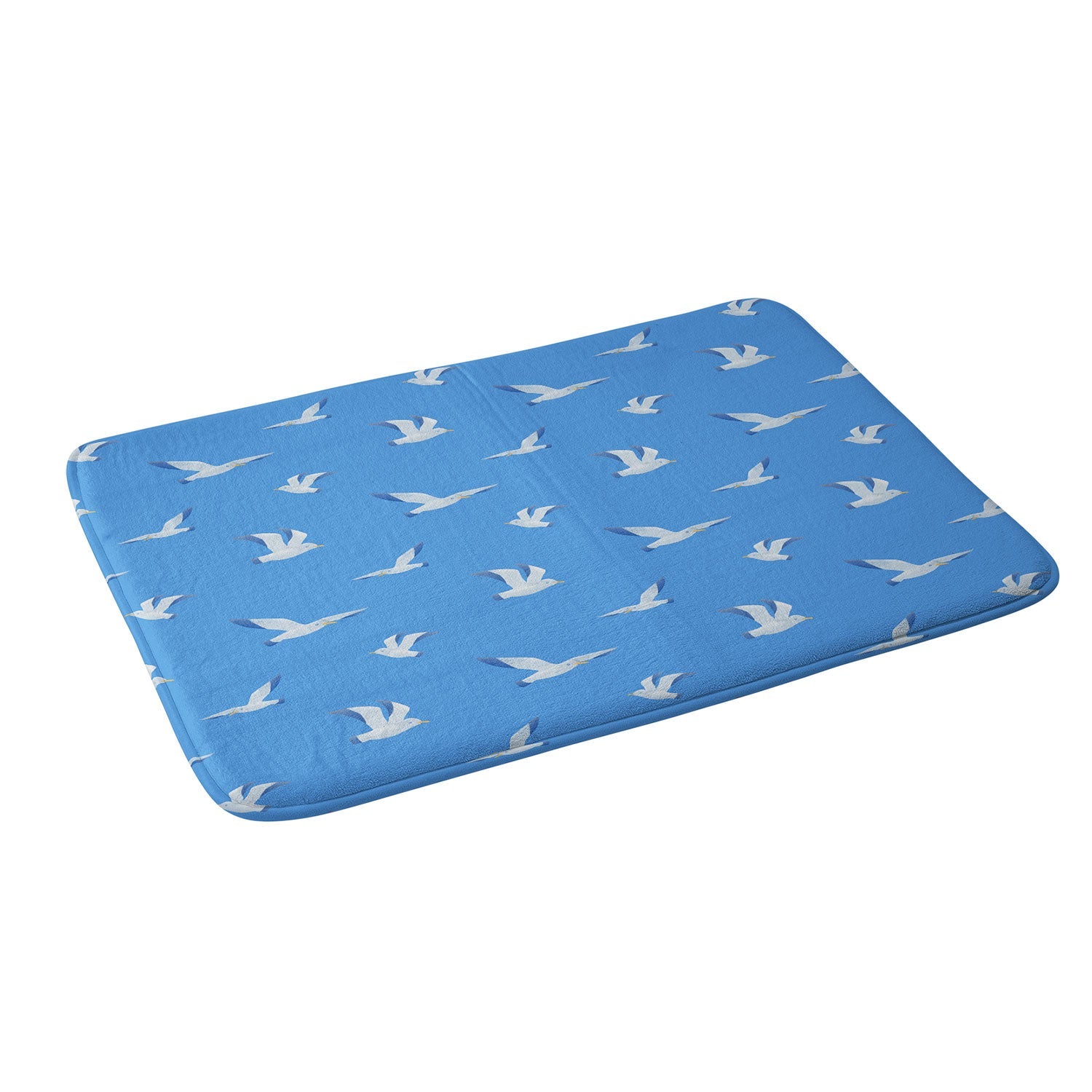 Seta Zakian Seagulls pattern Memory Foam Bath Mat