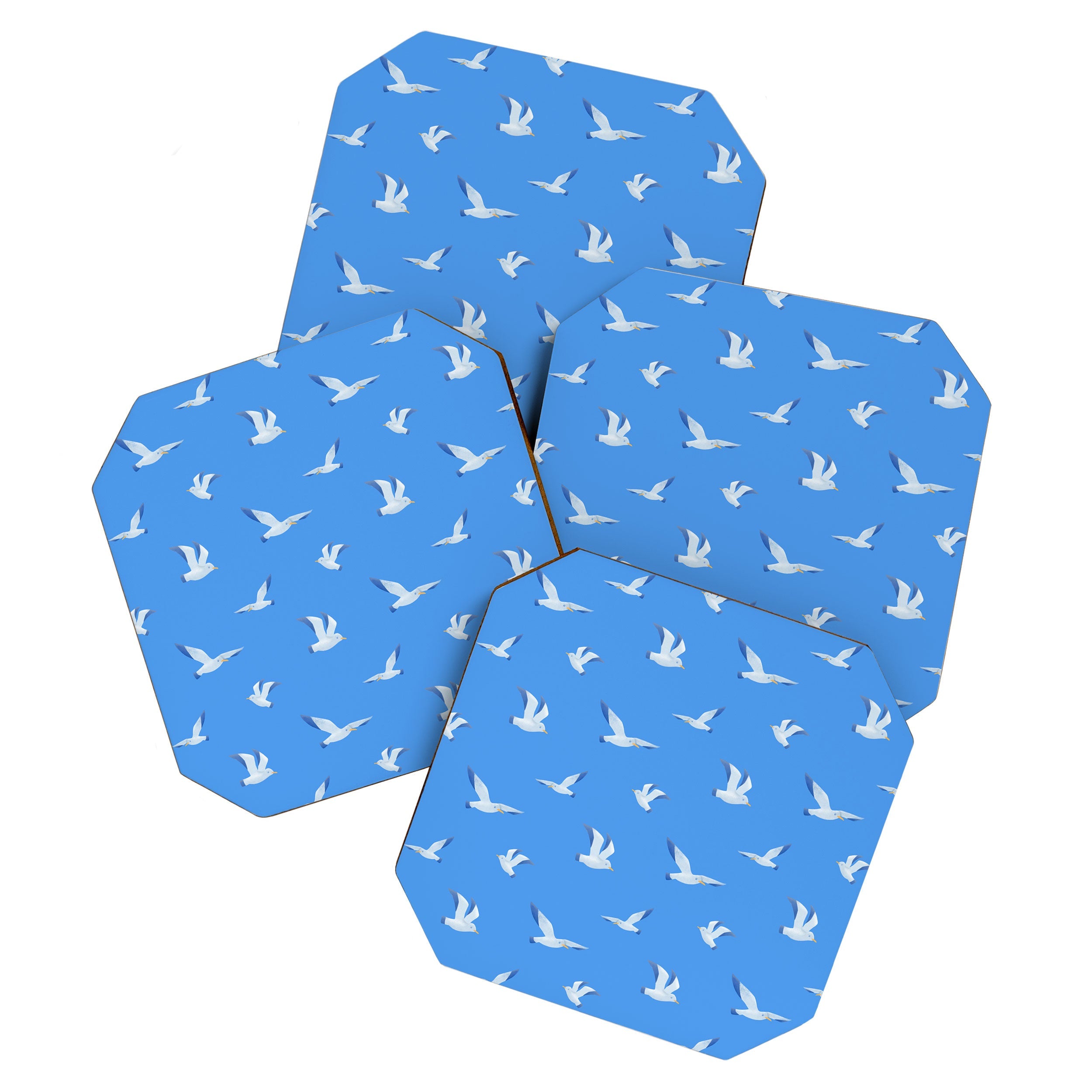 Seta Zakian Seagulls pattern Coaster Set