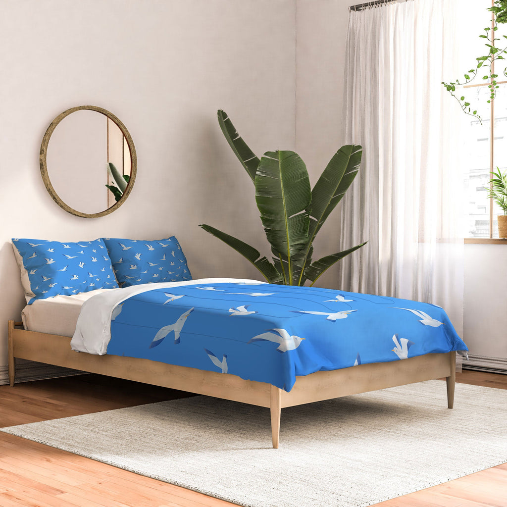 Seta Zakian Seagulls pattern Comforter