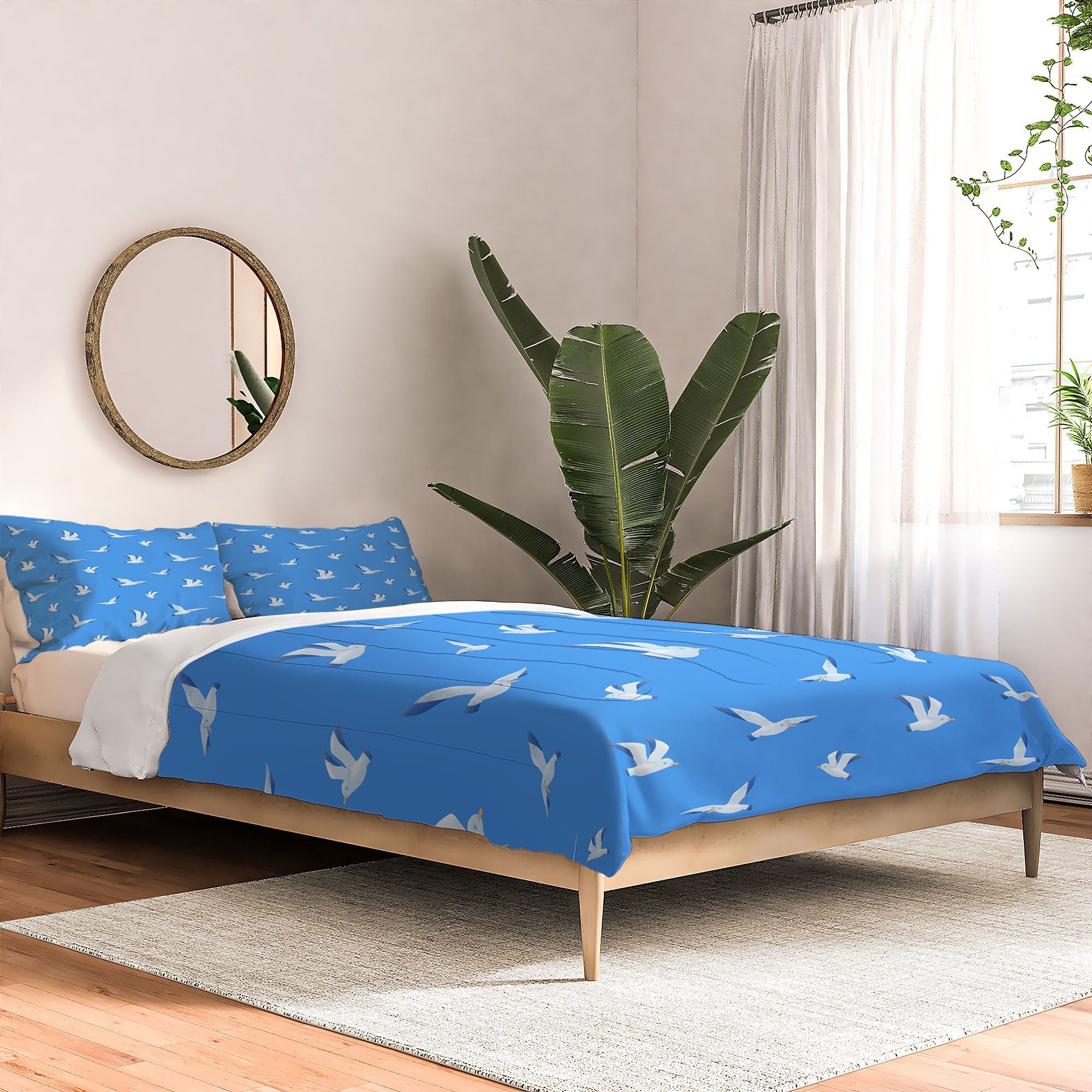 Seta Zakian Seagulls pattern Comforter
