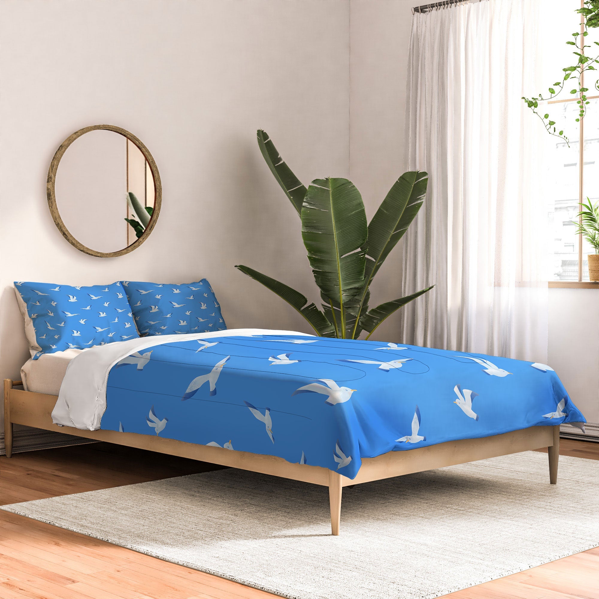 Seta Zakian Seagulls pattern Comforter