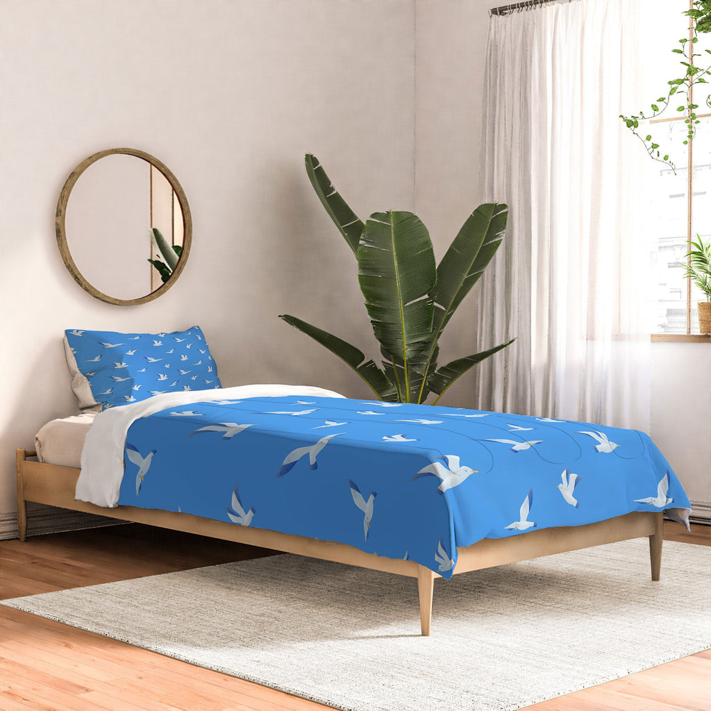 Seta Zakian Seagulls pattern Comforter
