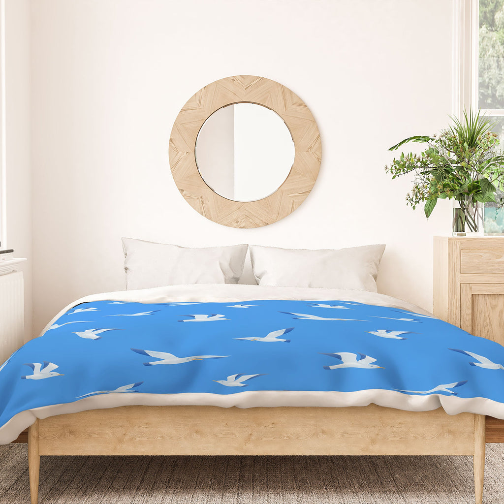 Seta Zakian Seagulls pattern Duvet Cover