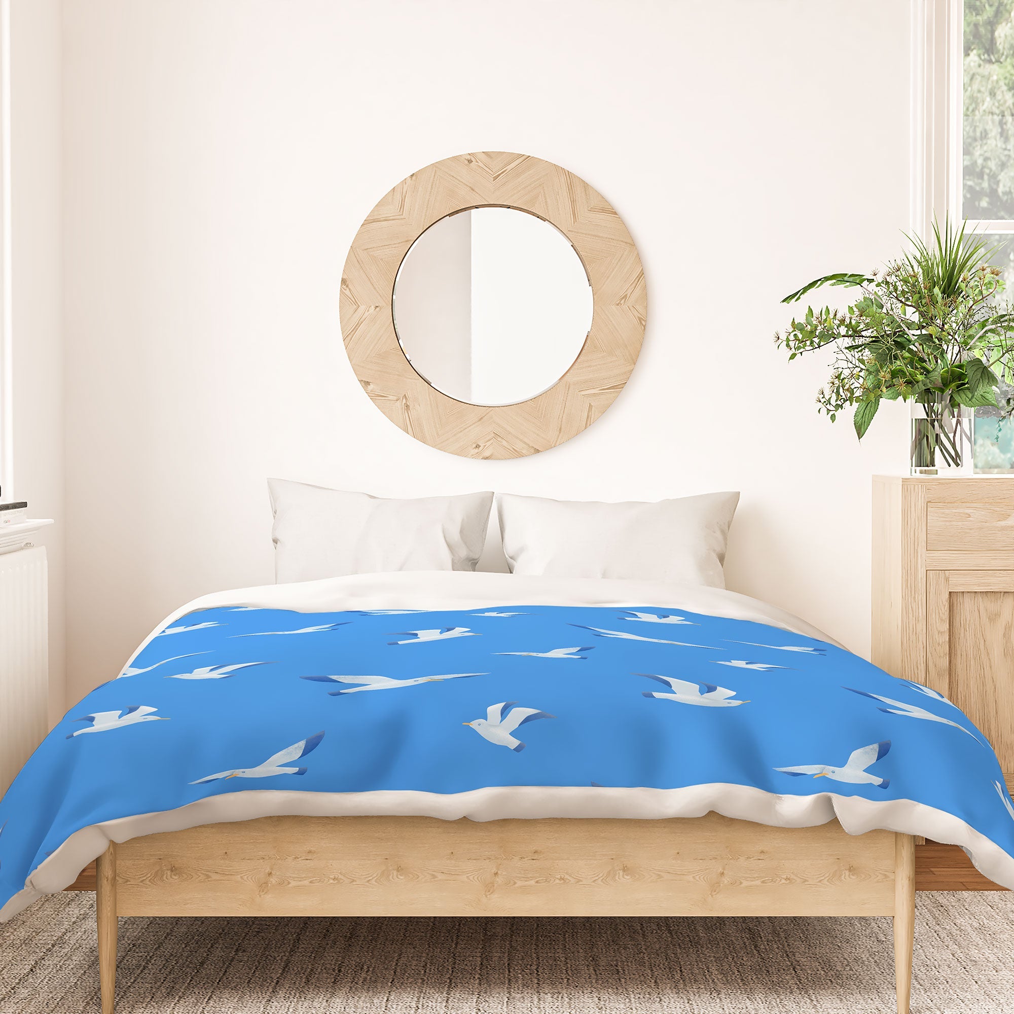 Seta Zakian Seagulls pattern Duvet Cover