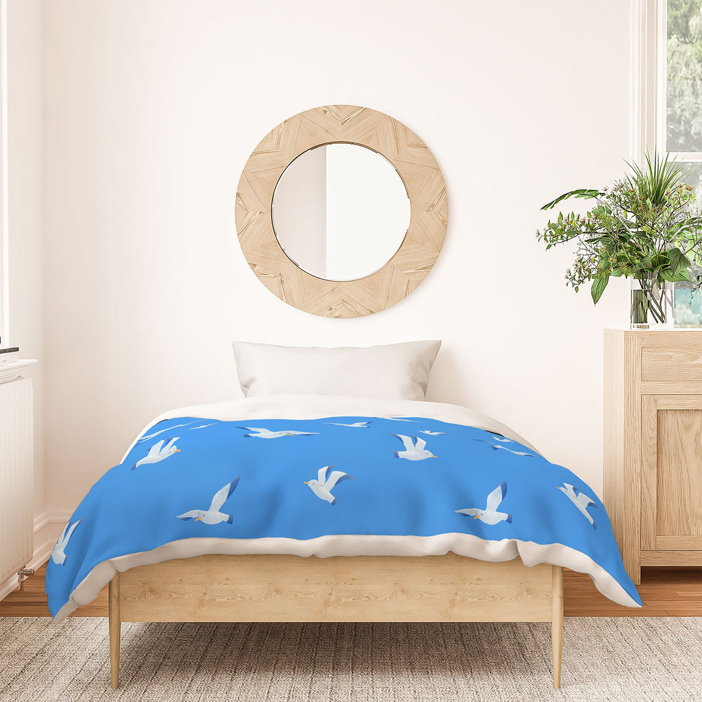 Seta Zakian Seagulls pattern Duvet Cover
