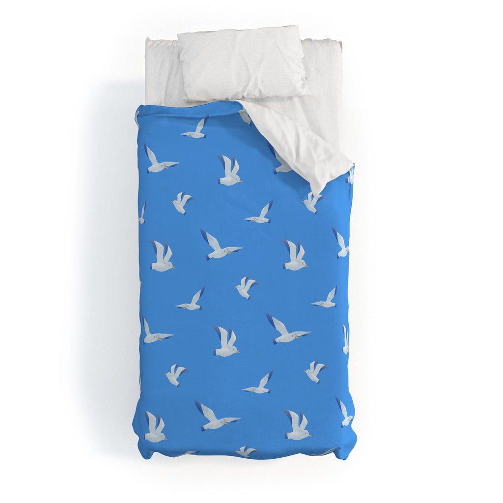 Seta Zakian Seagulls pattern Duvet Cover
