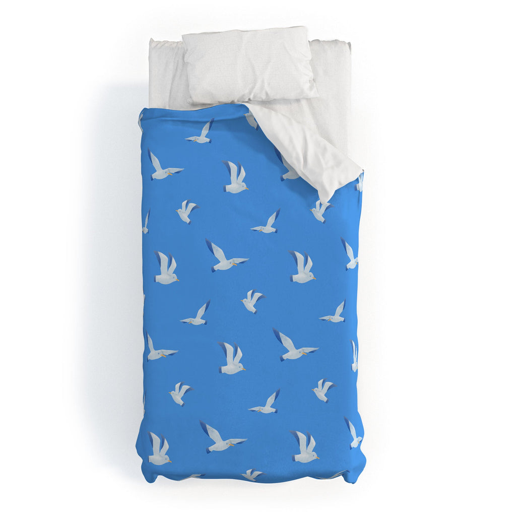 Seta Zakian Seagulls pattern Duvet Cover
