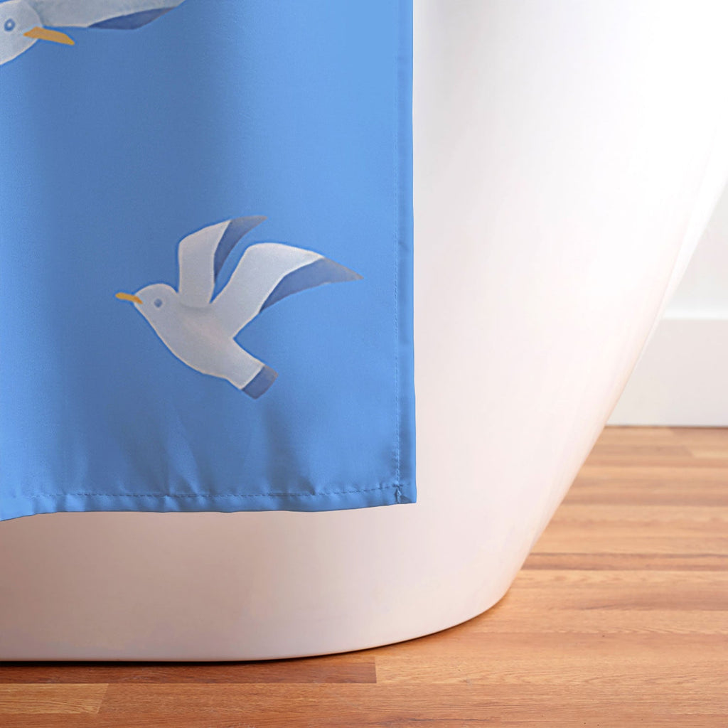Seta Zakian Seagulls pattern Shower Curtain