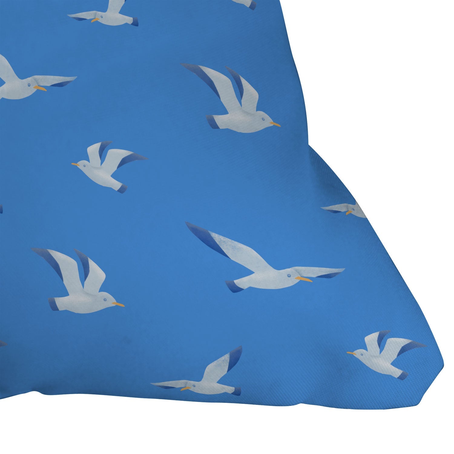 Seta Zakian Seagulls pattern Throw Pillow