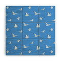 Seta Zakian Seagulls pattern Wood Wall Mural