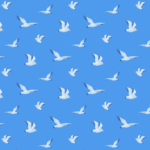Seta Zakian Seagulls pattern Shower Curtain