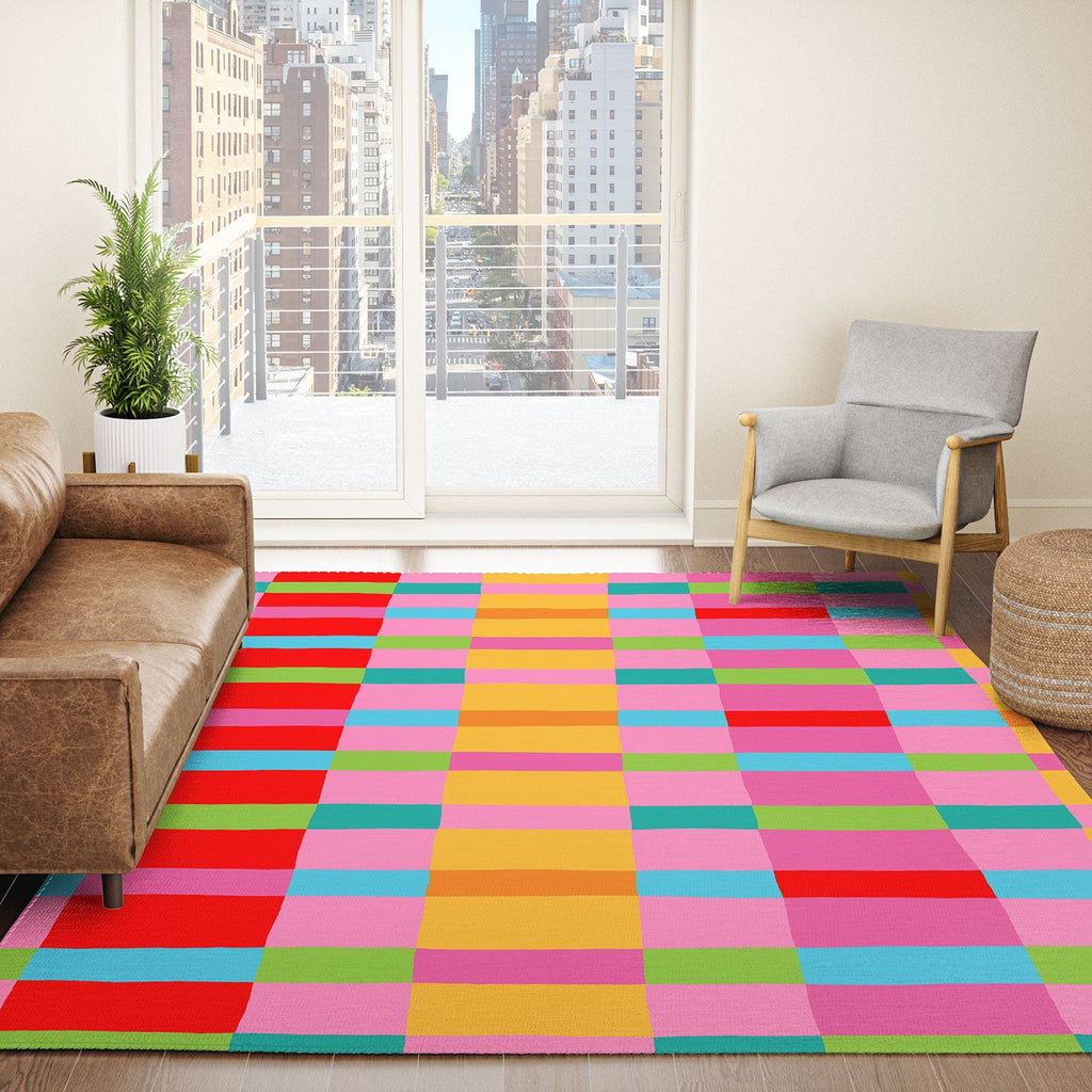 Seta Zakian Stripe Hype Joy Area Rug