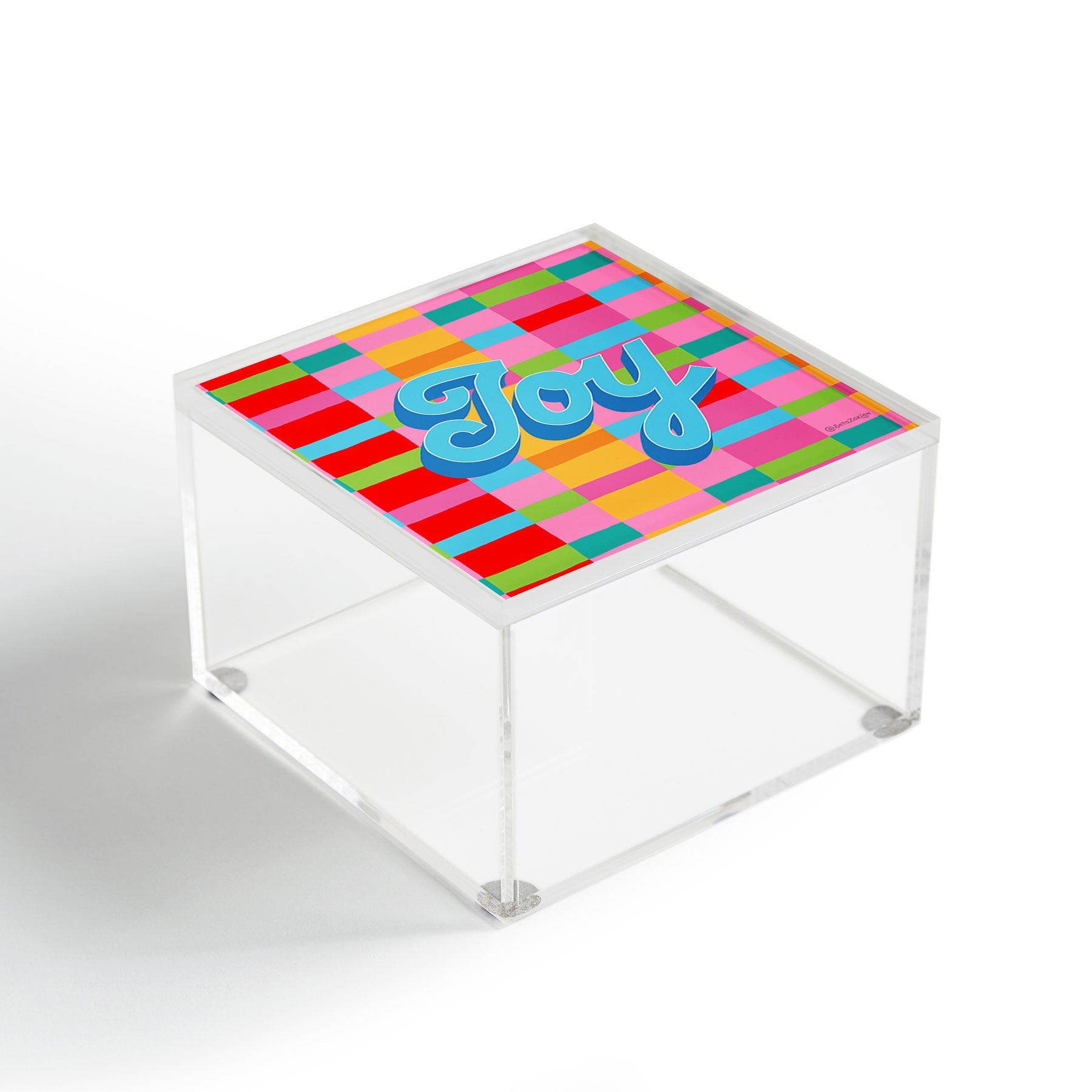 Seta Zakian Stripe Hype Joy Acrylic Box