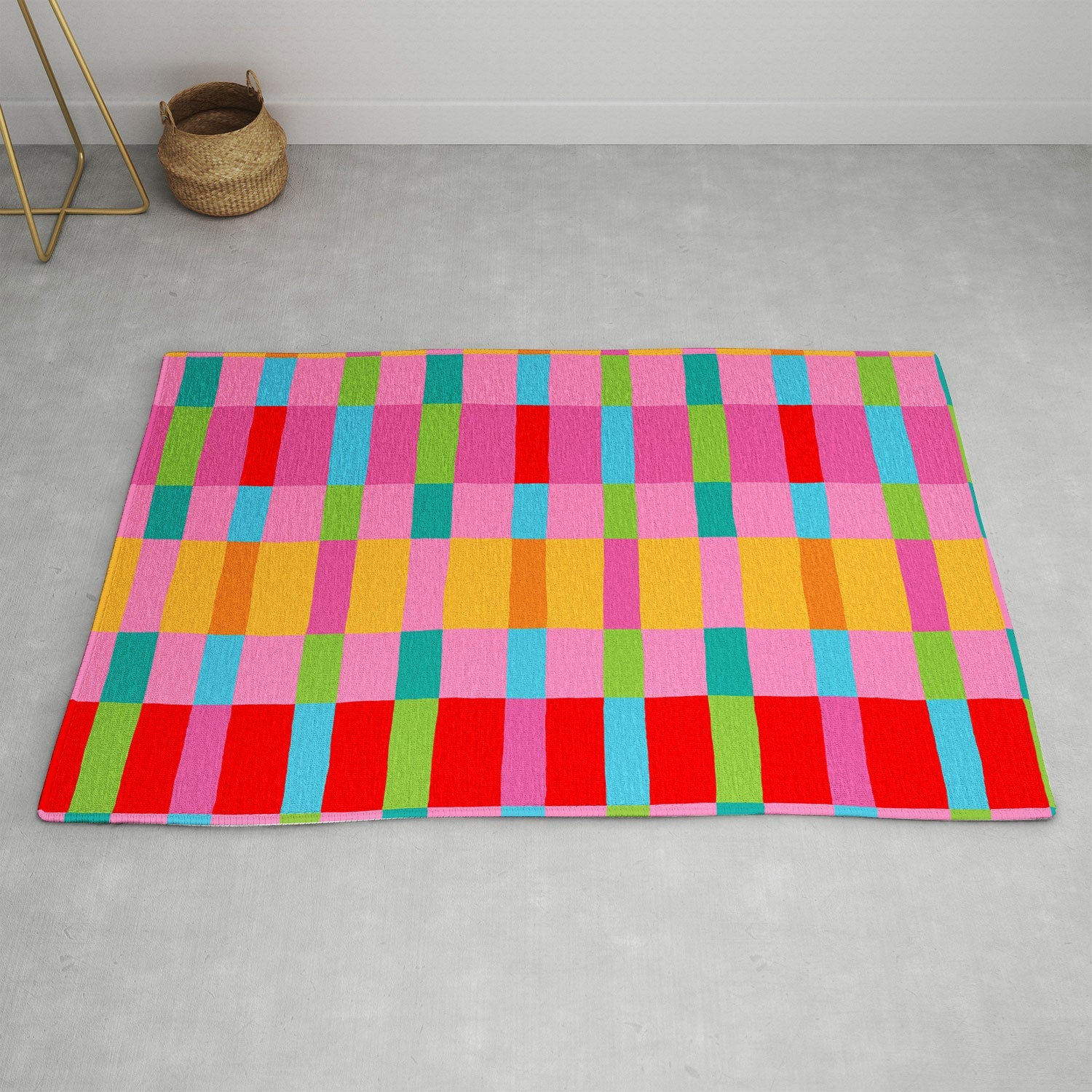Seta Zakian Stripe Hype Joy Area Rug