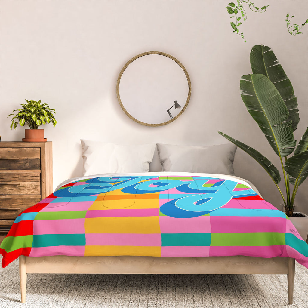 Seta Zakian Stripe Hype Joy Comforter