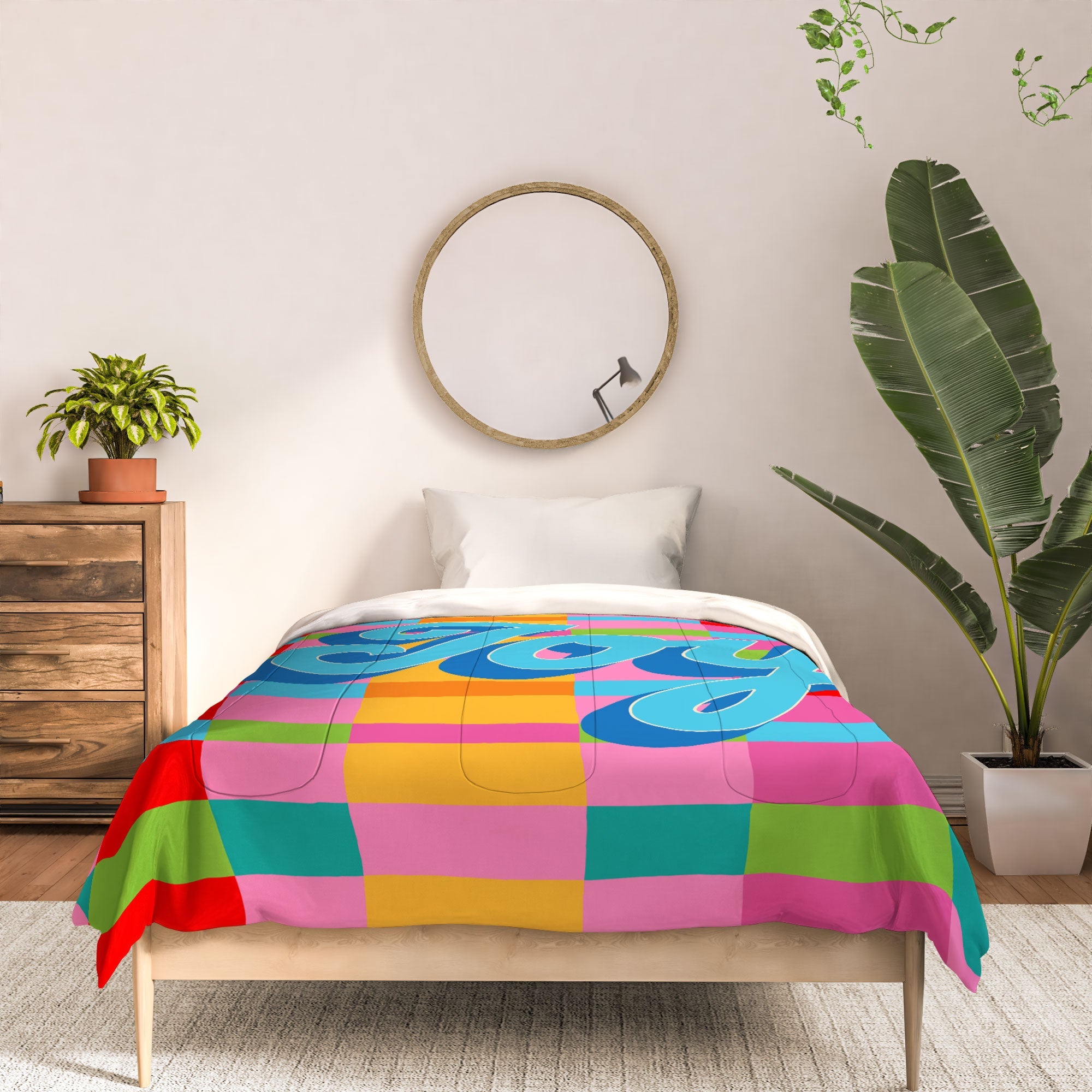 Seta Zakian Stripe Hype Joy Comforter