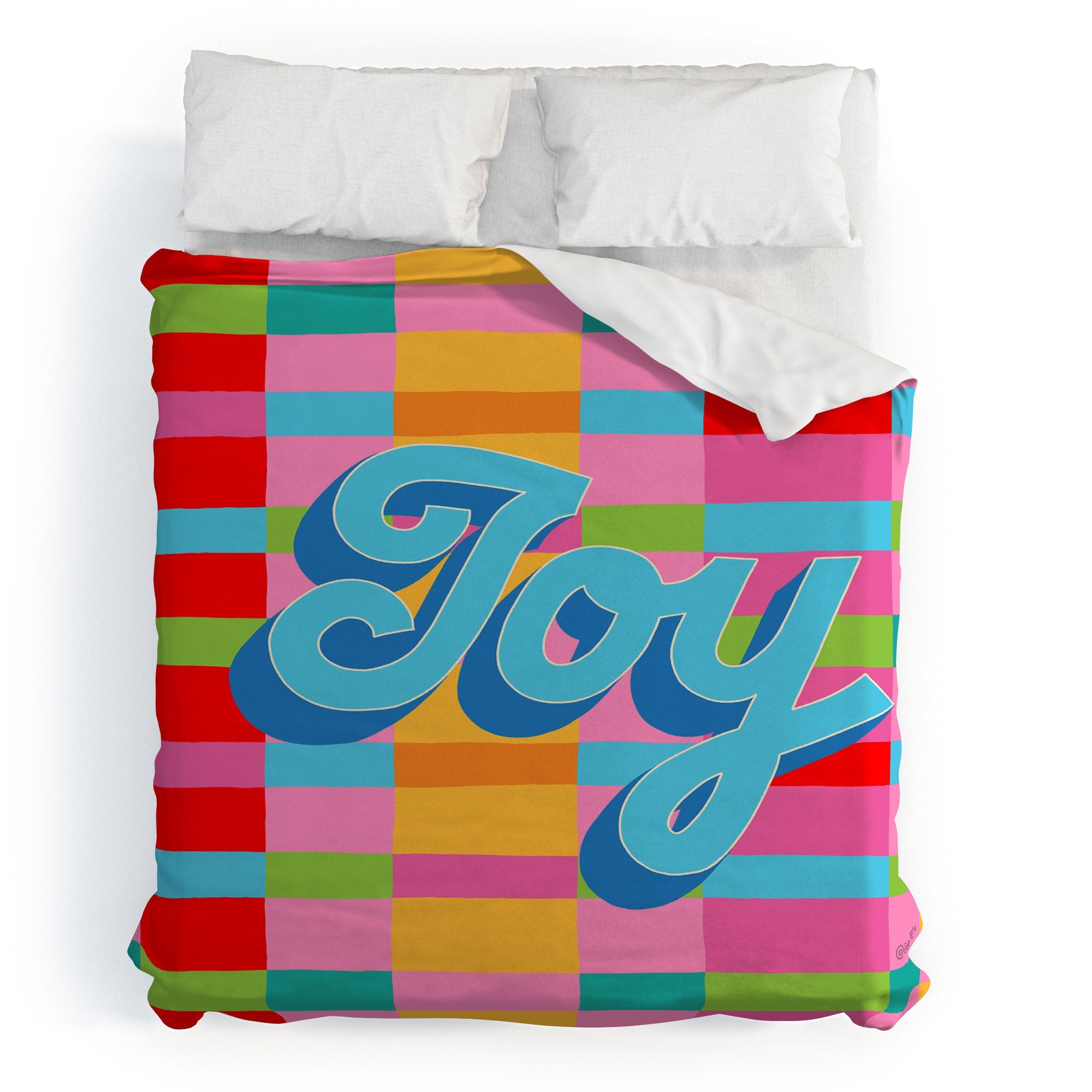Seta Zakian Stripe Hype Joy Duvet Cover