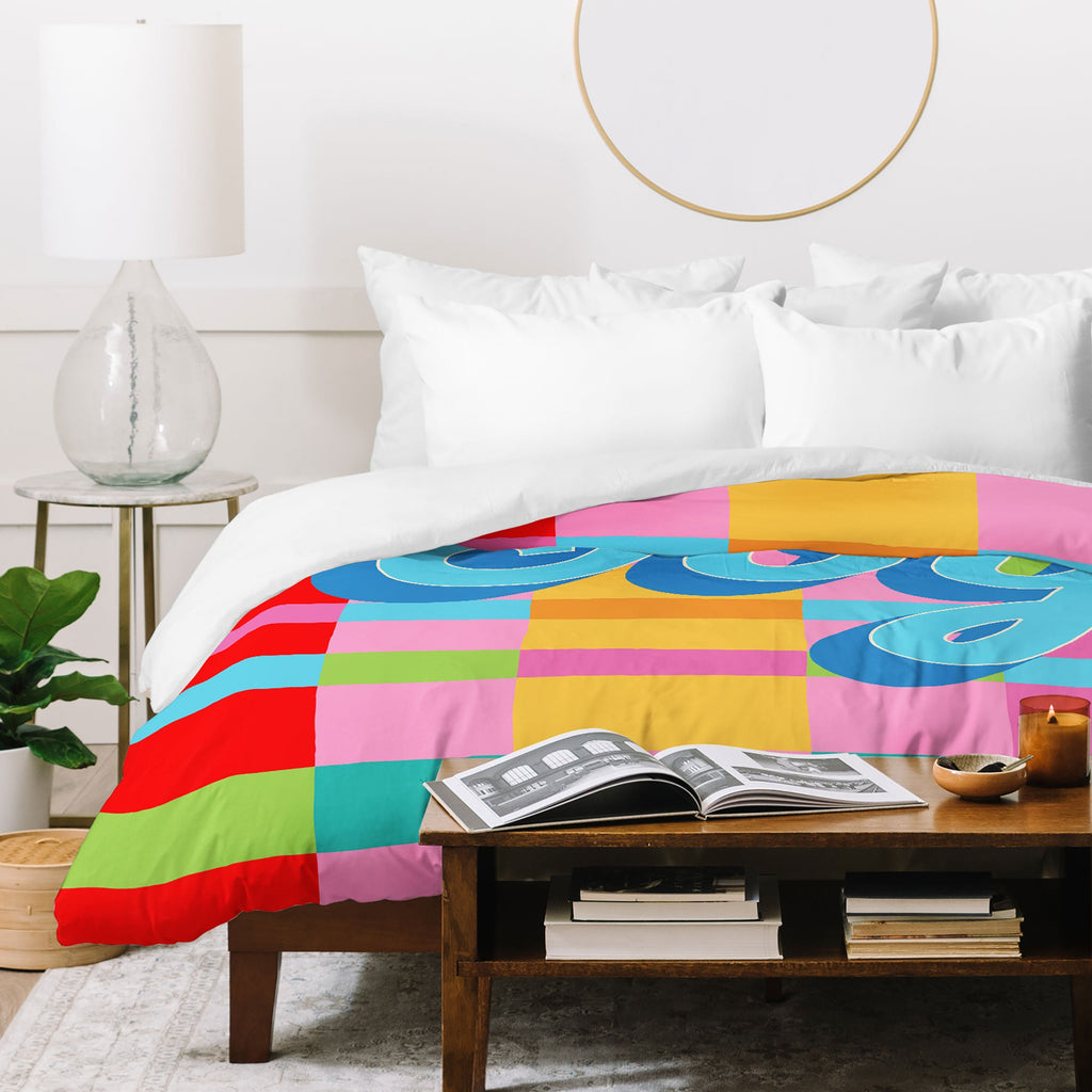 Seta Zakian Stripe Hype Joy Duvet Cover
