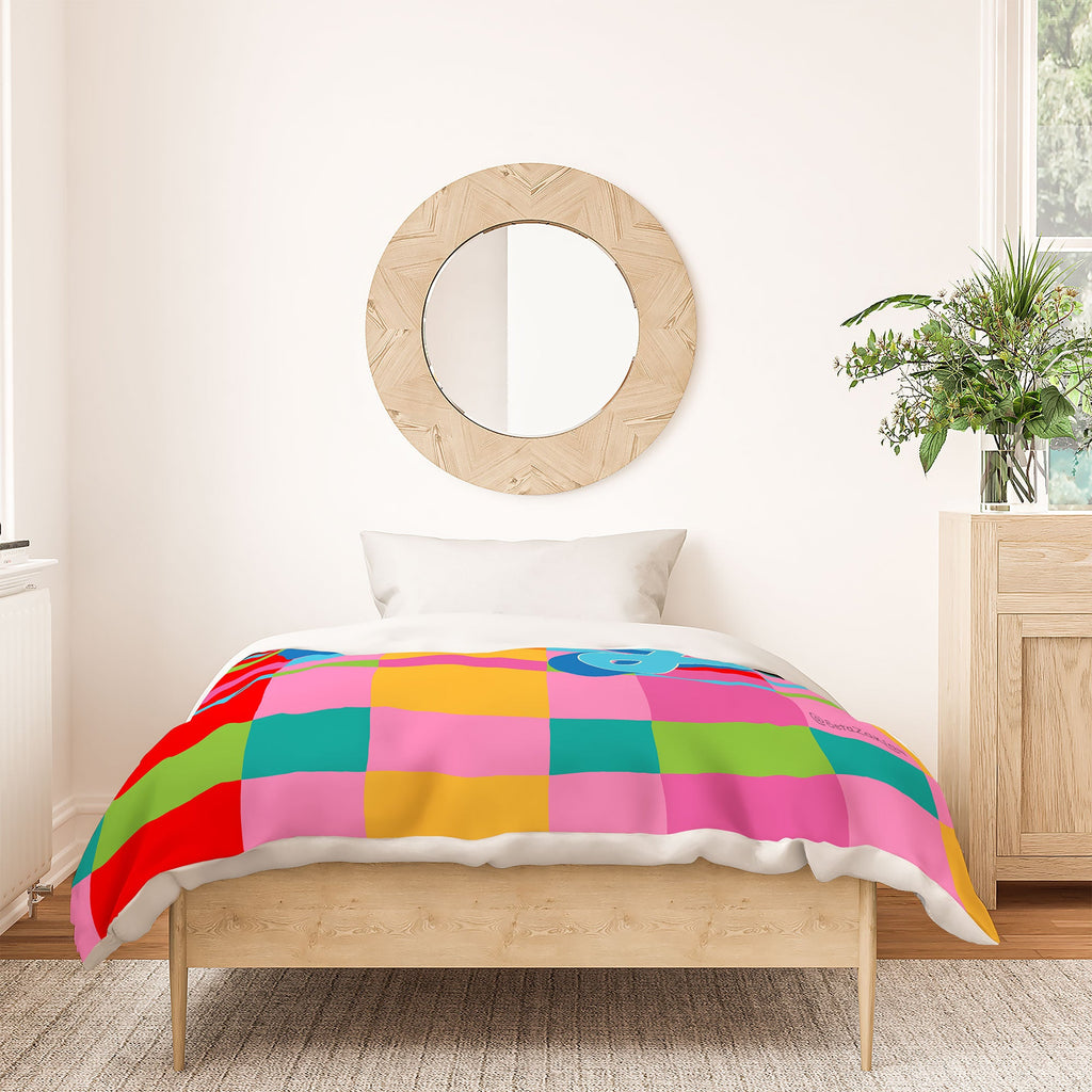 Seta Zakian Stripe Hype Joy Duvet Cover