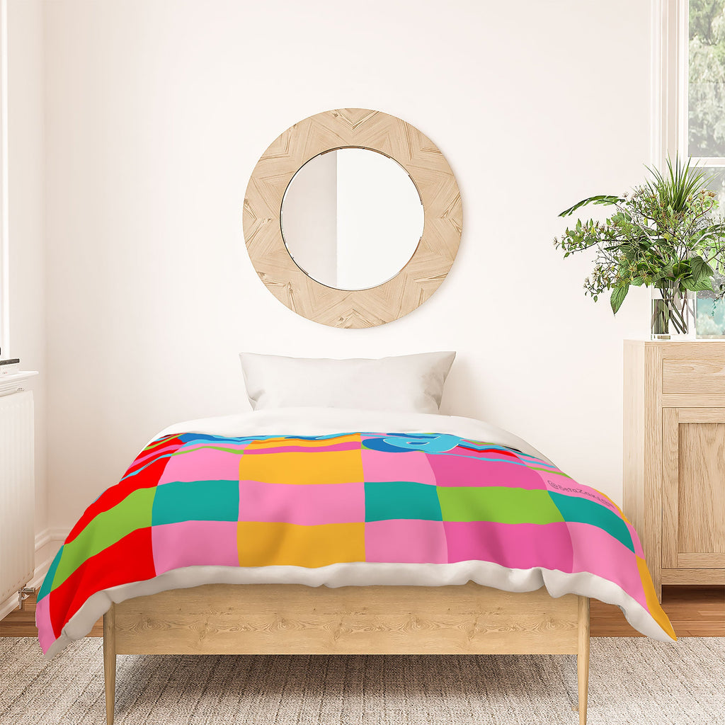 Seta Zakian Stripe Hype Joy Duvet Cover