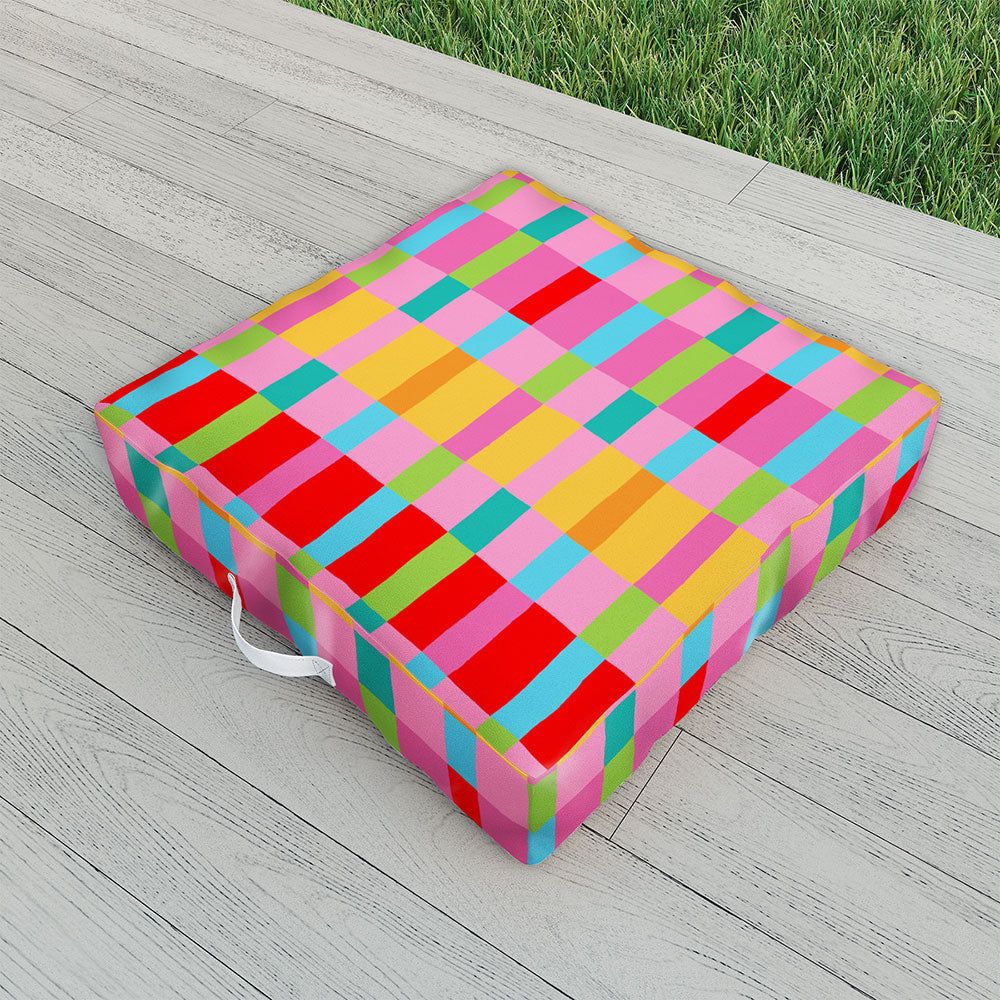 Seta Zakian Stripe Hype Joy Outdoor Floor Cushion