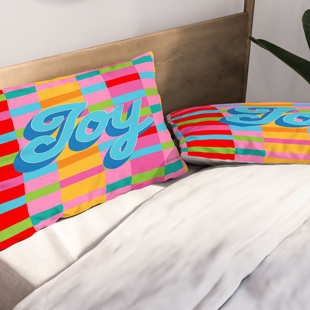 Seta Zakian Stripe Hype Joy Pillow Shams