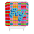 Seta Zakian Stripe Hype Joy Shower Curtain
