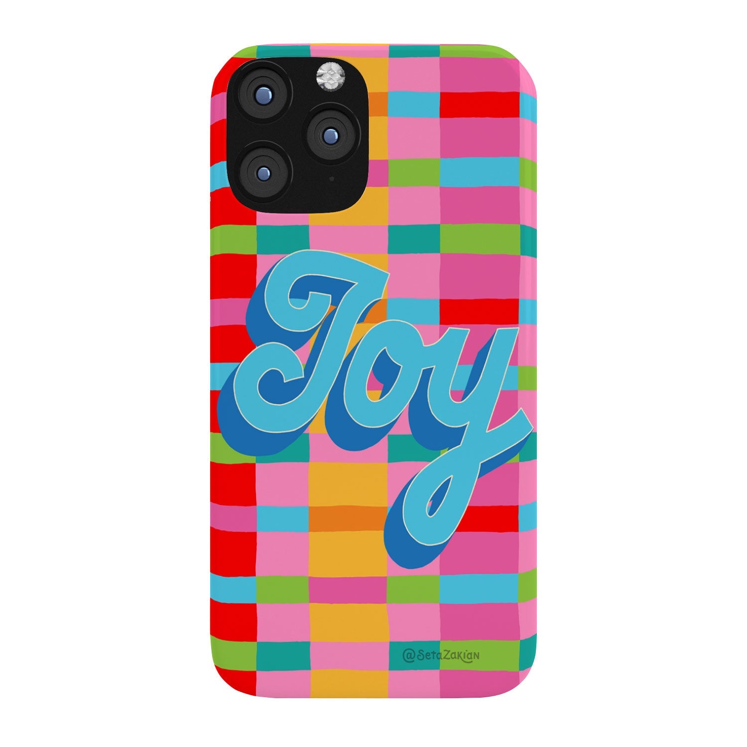Seta Zakian Stripe Hype Joy Phone Case