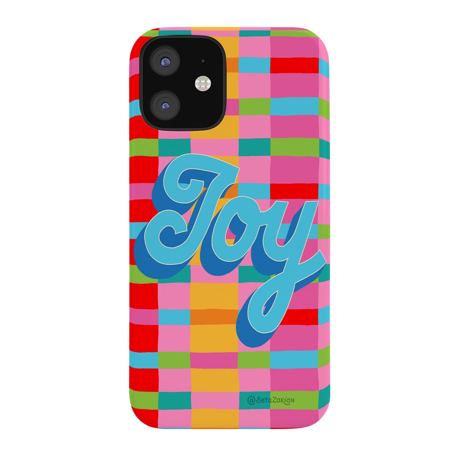 Seta Zakian Stripe Hype Joy Phone Case