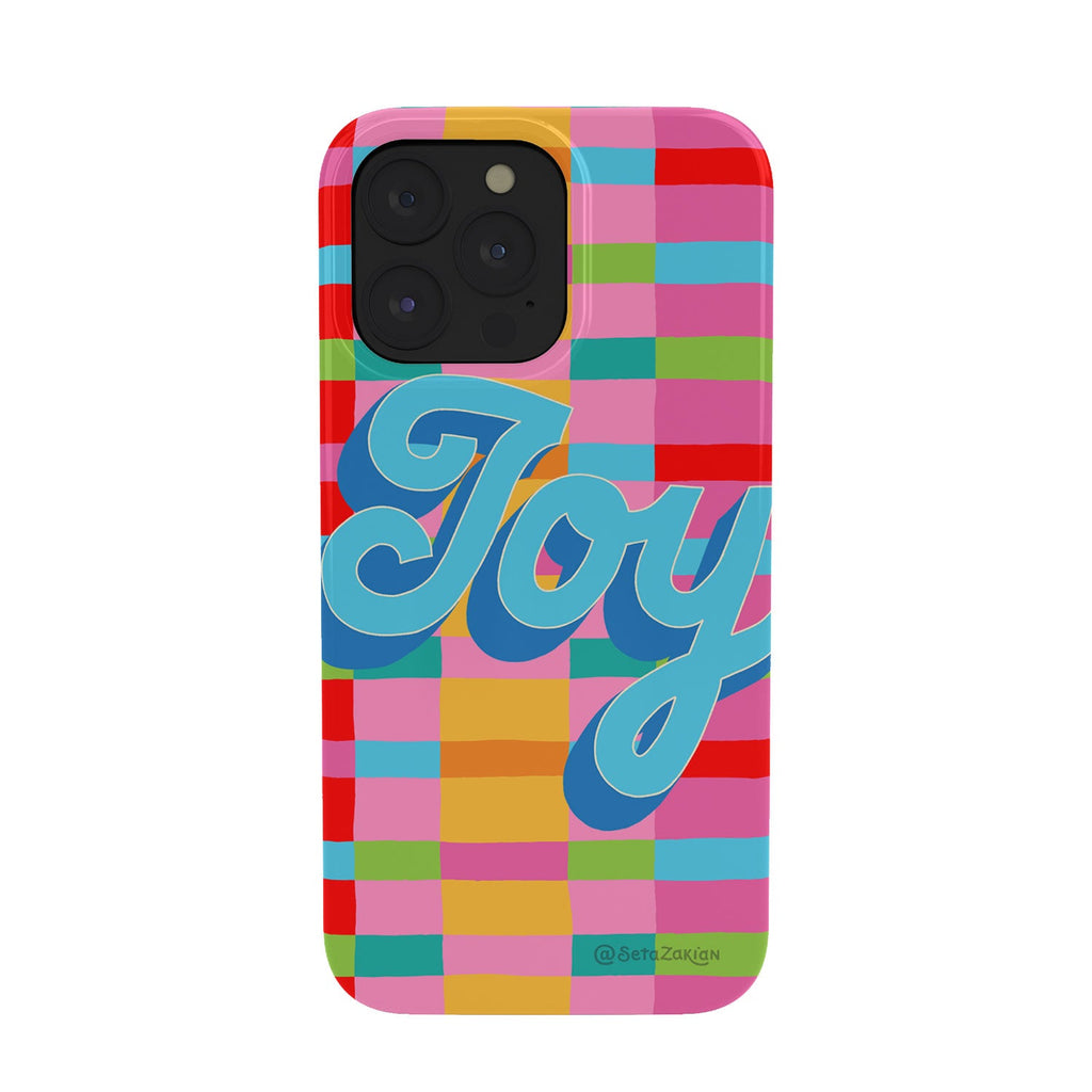 Seta Zakian Stripe Hype Joy Phone Case