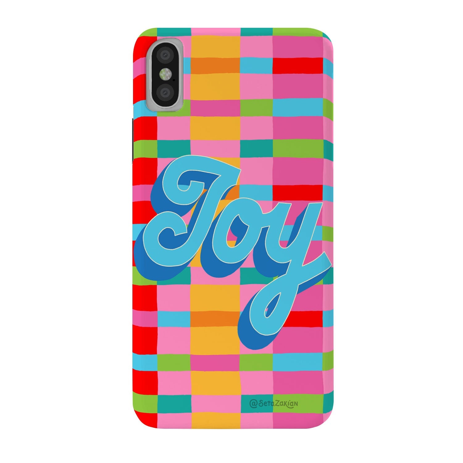 Seta Zakian Stripe Hype Joy Phone Case