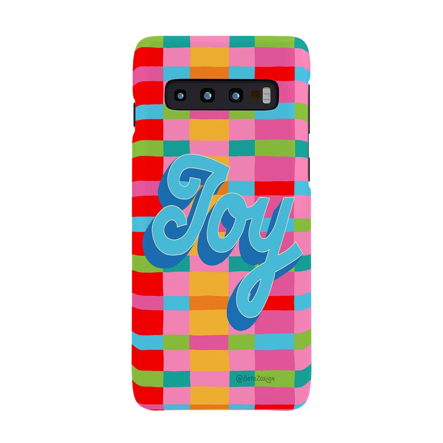 Seta Zakian Stripe Hype Joy Phone Case