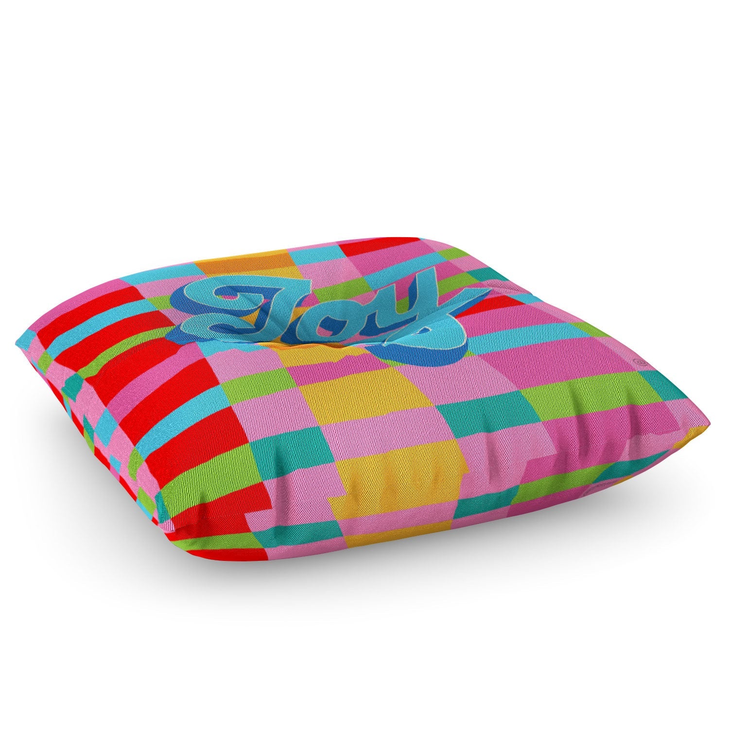 Seta Zakian Stripe Hype Joy Floor Pillow Square