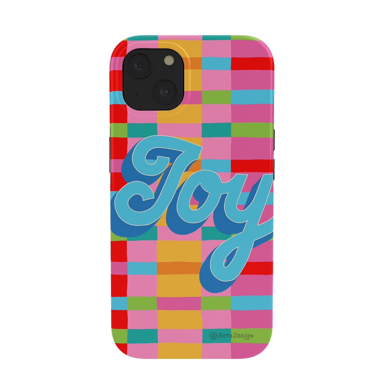 Seta Zakian Stripe Hype Joy Phone Case