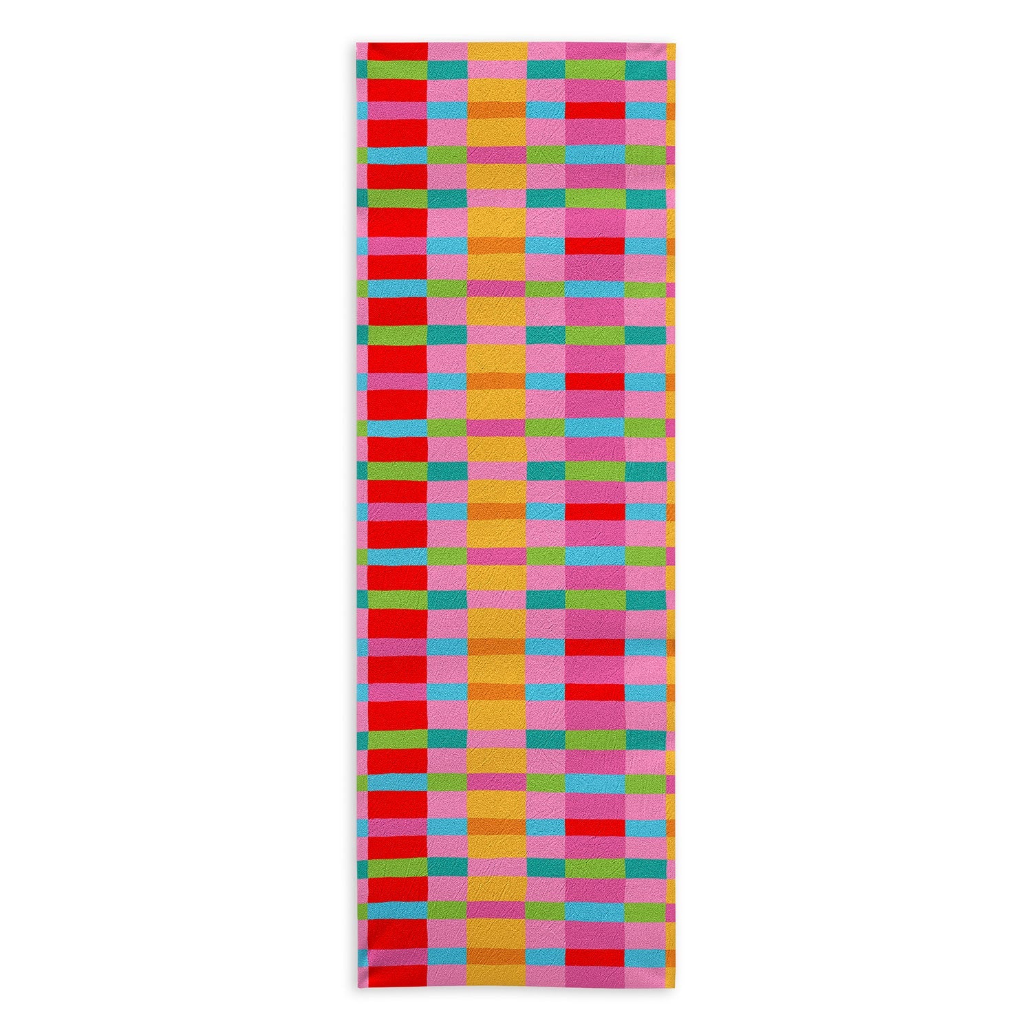 Seta Zakian Stripe Hype Joy Yoga Towel
