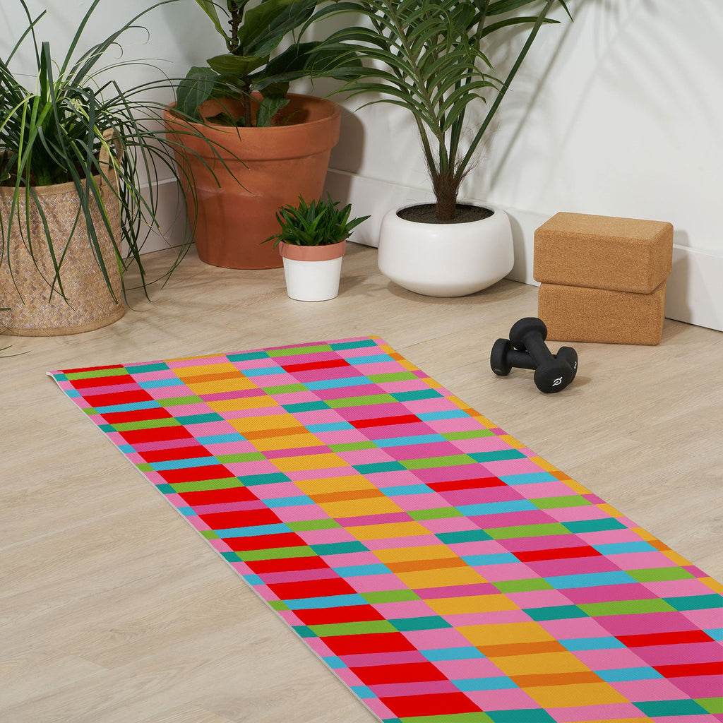 Seta Zakian Stripe Hype Joy Yoga Mat