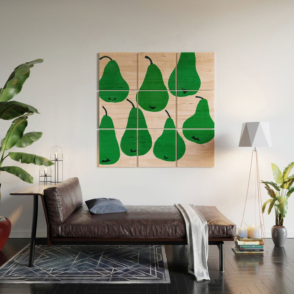 Garima Dhawan pears 1 Wood Wall Mural
