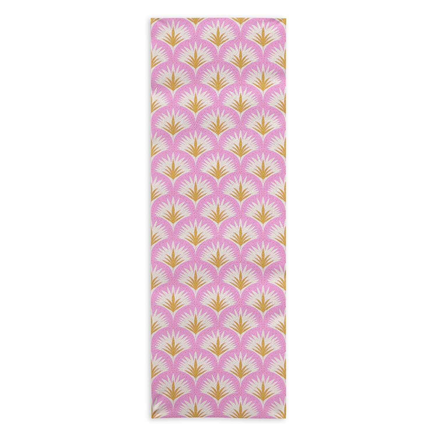 Jennifer Labre Pink Palmetto Yoga Towel