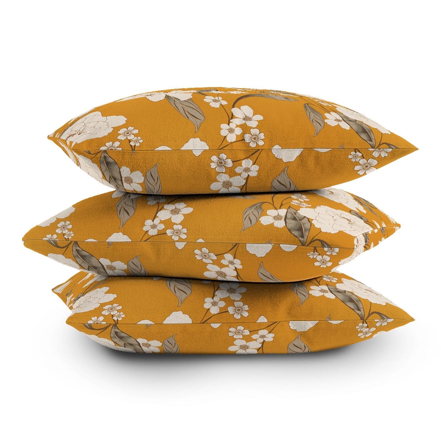 Gabriela Fuente Roberta Sunflower Outdoor Throw Pillow