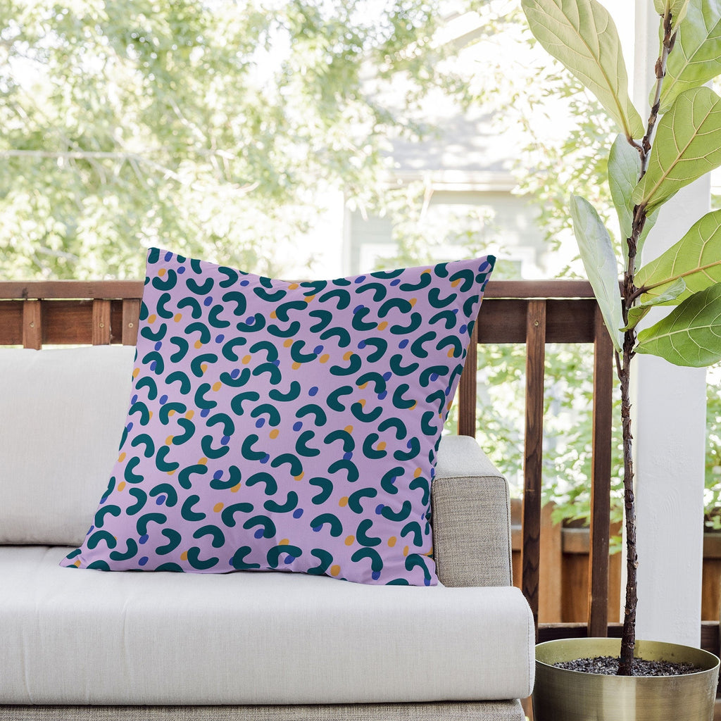 Camilla Foss Pebbles Mix Outdoor Throw Pillow