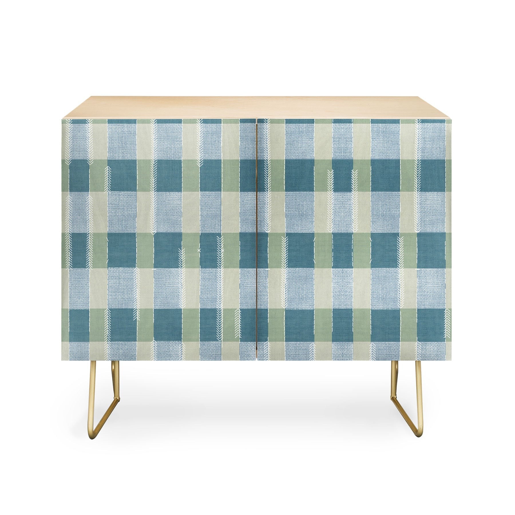 Marta Barragan Camarasa Country Style Checks Credenza