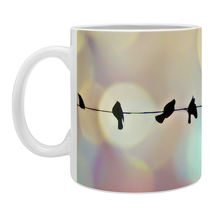 Shannon Clark Birds And Bokeh Coffee Mug