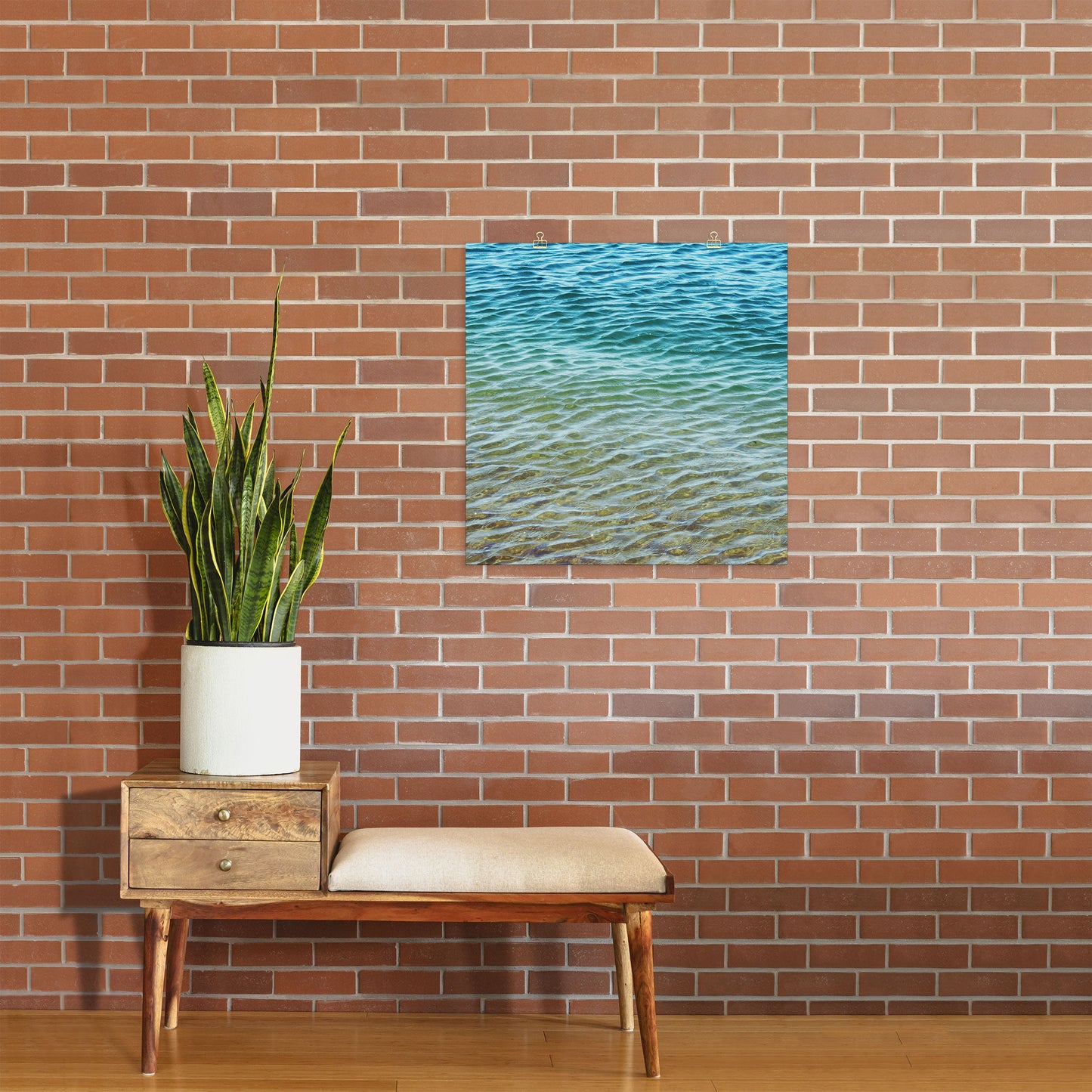 Shannon Clark Ombre Sea Art Print